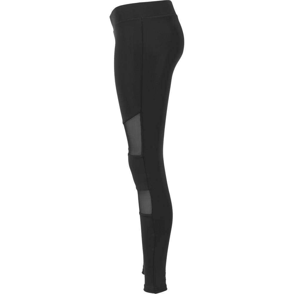 Urban Classics - Tech Mesh Kinder Legging - Zwart